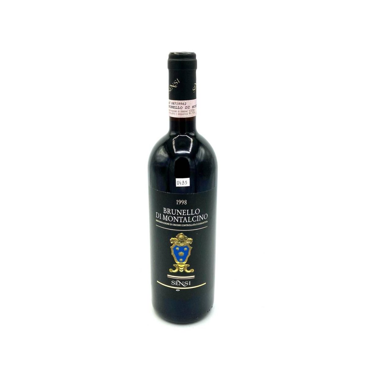 Vintage Bottle - Sensi Brunello di Montalcino DOCG 1998 0,75 lt. - COD. 3435 - Enoteca Bevi Bene