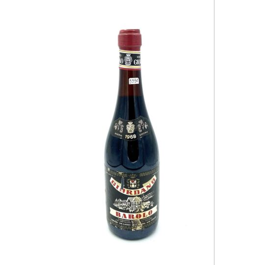 Vintage Bottle - Giordano Barolo Riserva DOC 1968 0,72 lt. - COD. 3398