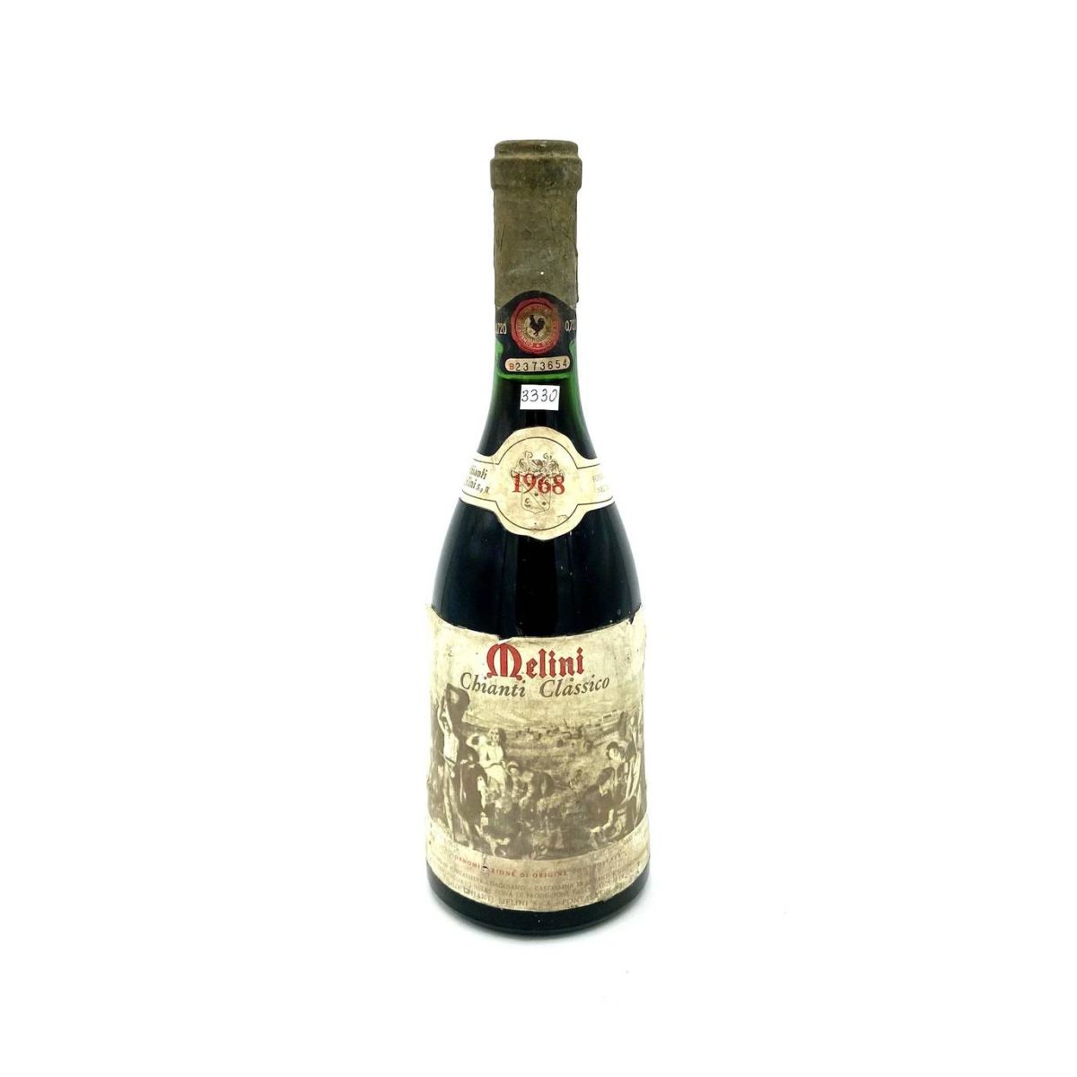 Vintage Bottle - Melini Chianti Classico DOC 1968 0,72 lt. - COD. 3330 - Enoteca Bevi Bene