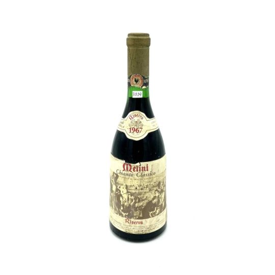 Vintage Bottle - Melini Chianti Classico Riserva DOC 1967 0,72 lt. - COD. 3334 - Enoteca Bevi Bene
