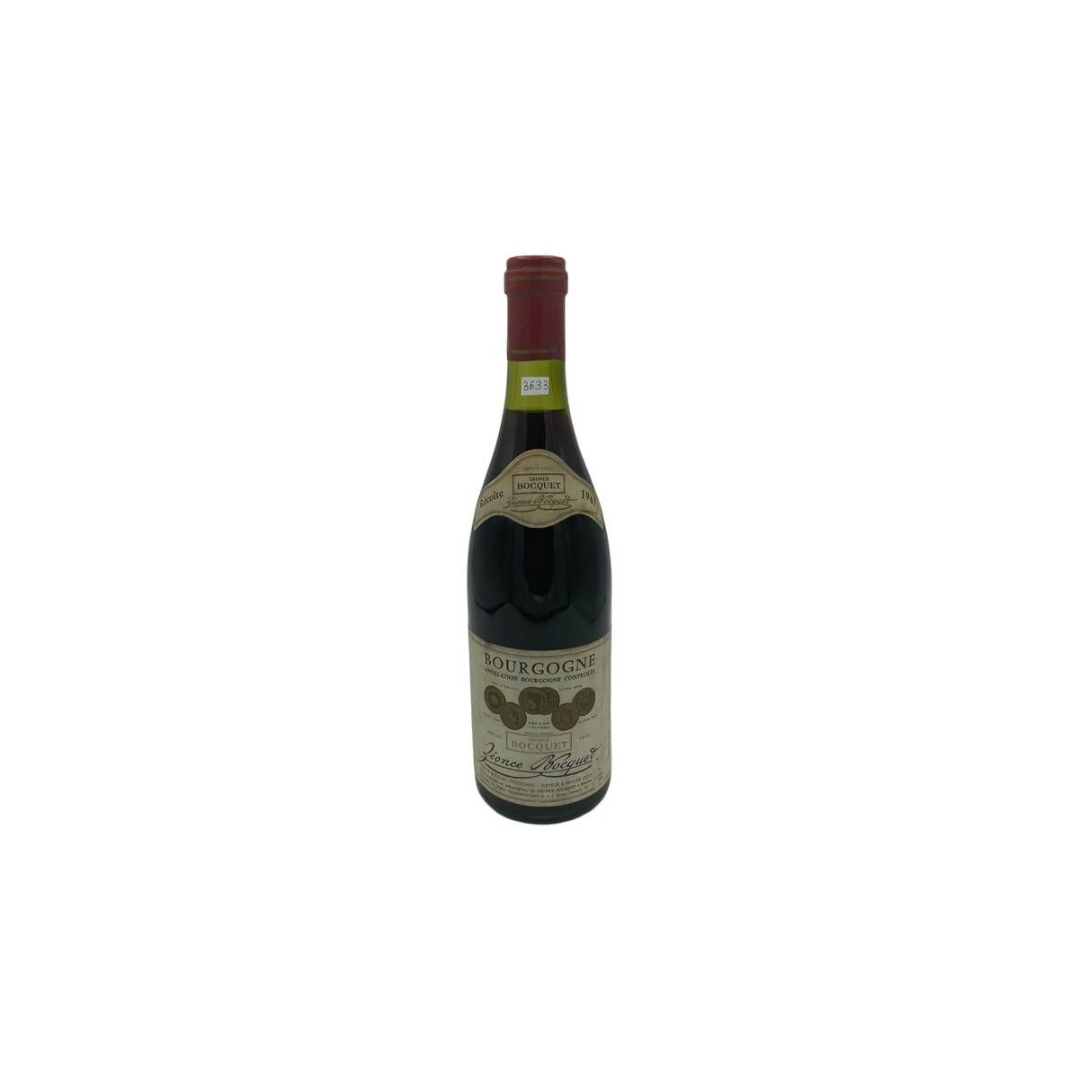Vintage Bottle - Leonce Bocquet Bourgogne Rouge 1967 0,75 lt. - COD. 3633