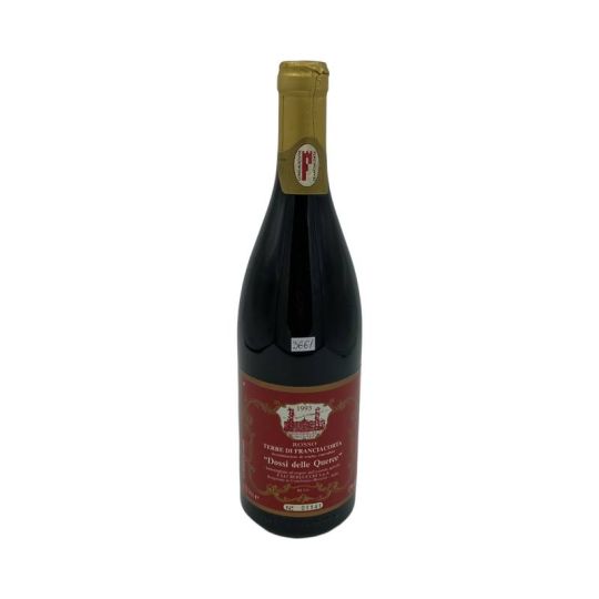 Vintage Bottle - Fratelli Berlucchi Rosso Terre di Franciacorta DOC "Dossi delle Querce" 1993 0,75 lt. - COD. 3661 - Enoteca Bevi Bene