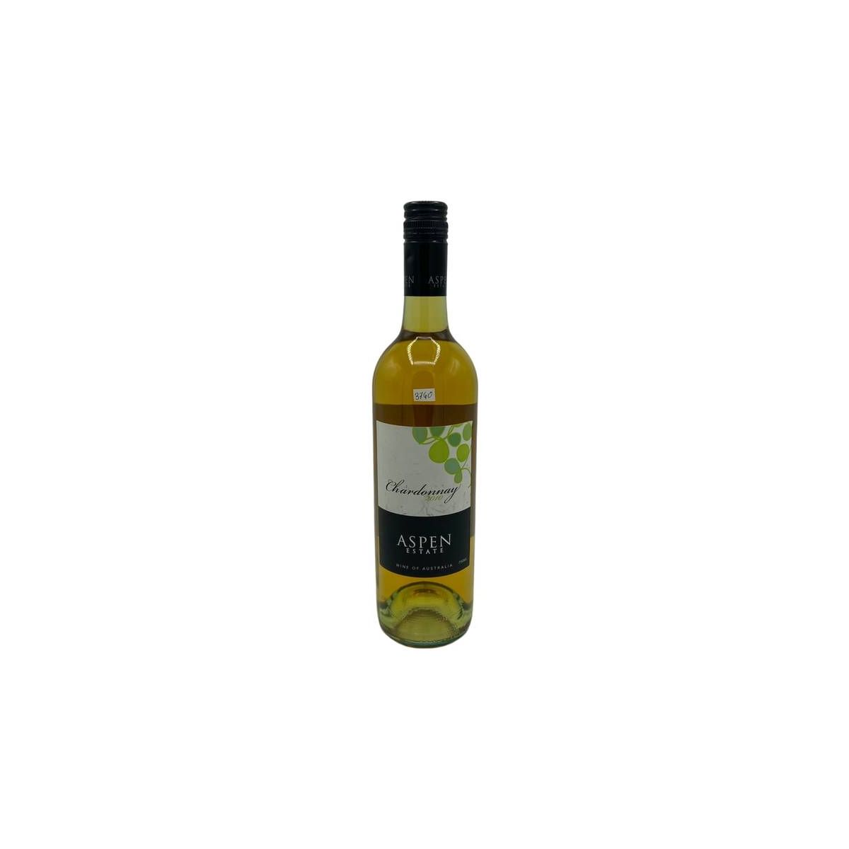 Vintage Bottle - Aspen Estate Australia Chardonnay 2010 0,75 lt. - COD. 3740