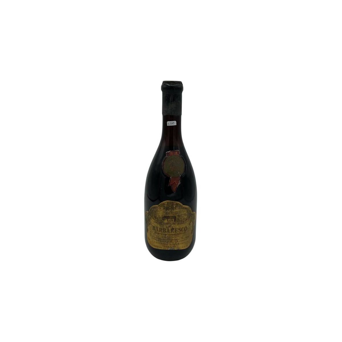 Vintage Bottle - Giovanni Scanavino Barbaresco Riserva DOC 1969 0,72 lt. - COD. 3770 - Enoteca Bevi Bene