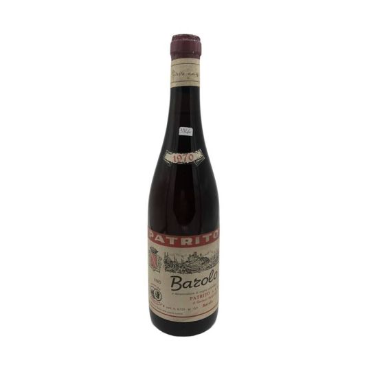 Vintage Bottle - Patrito Barolo DOC 1970 0,72 lt. - COD. 3846 - Enoteca Bevi Bene