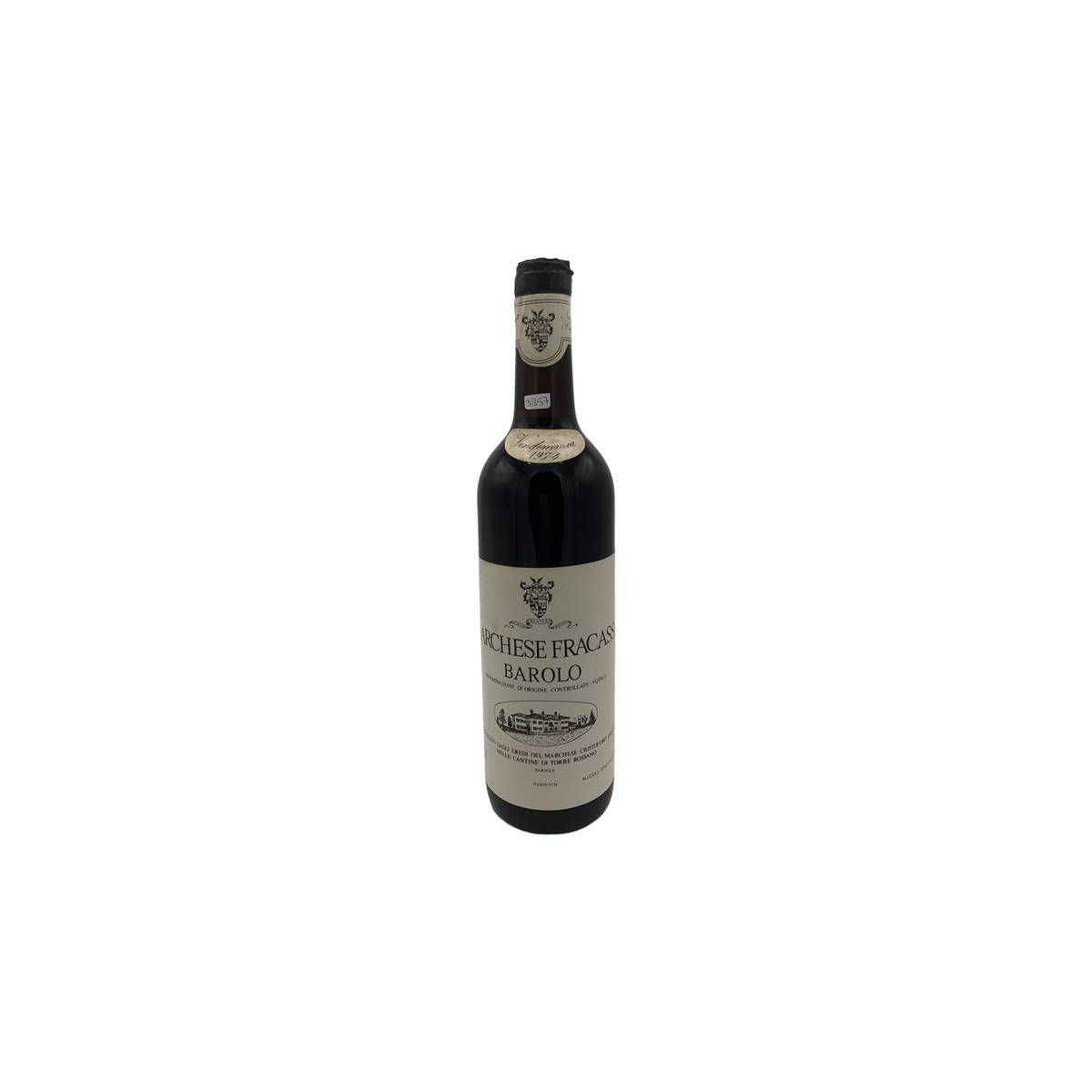 Vintage Bottle - Marchese Fracassi di Torre Rossano Barolo DOC 1974 0,72 lt. - COD. 3857