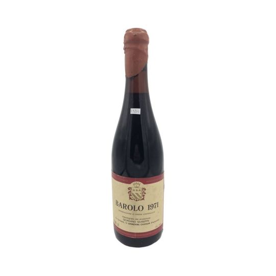 Vintage Bottle - Giordano Giuseppe Barolo DOC 1971 0,72 lt. - COD. 3883