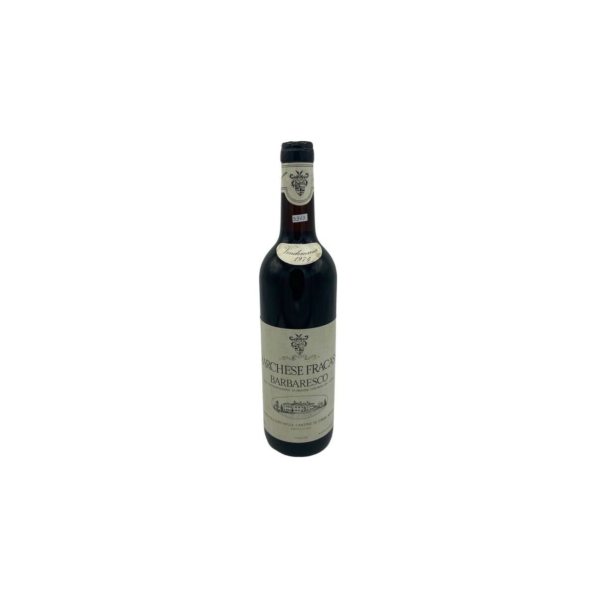 Vintage Bottle - Marchese Fracassi di Torre Rossano Barbaresco DOC 1974 0,72 lt. - COD. 3913 - Enoteca Bevi Bene