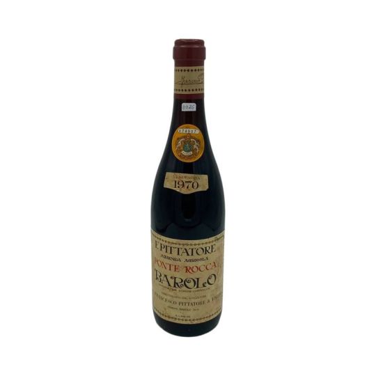 Vintage Bottle - F. Pittatore Barolo DOC "Ponte Rocca" 1970 0,75 lt. - COD. 3926 - Enoteca Bevi Bene