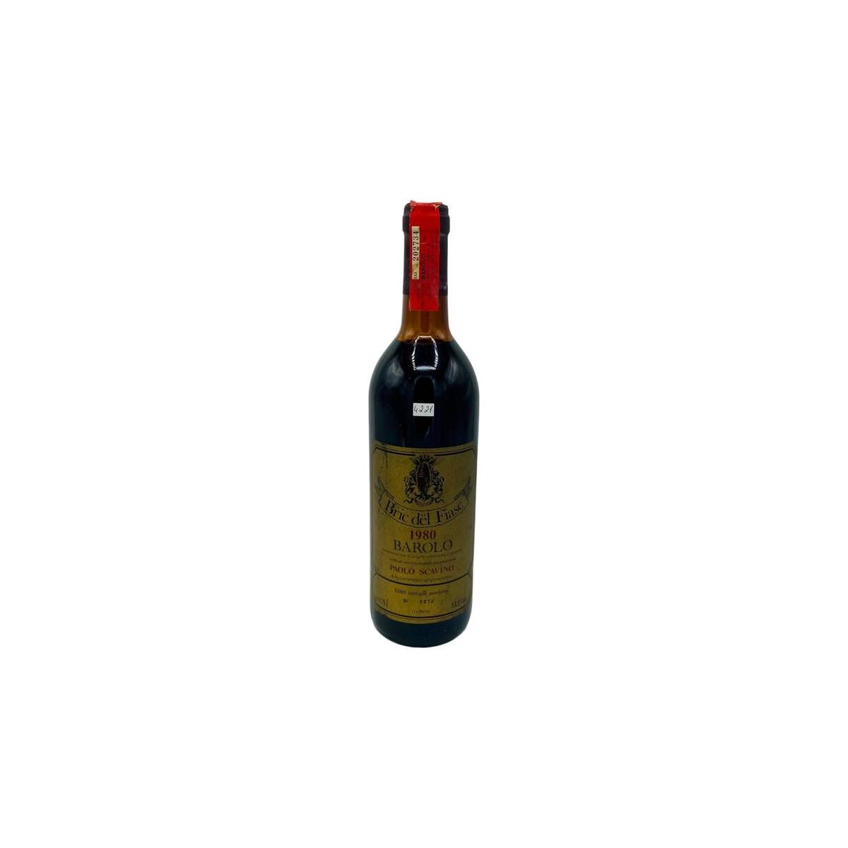 Vintage Bottle - Paolo Scavino Barolo DOC "Bric del Fiasc" 1980 0,75 lt. - COD. 4221 - Enoteca Bevi Bene