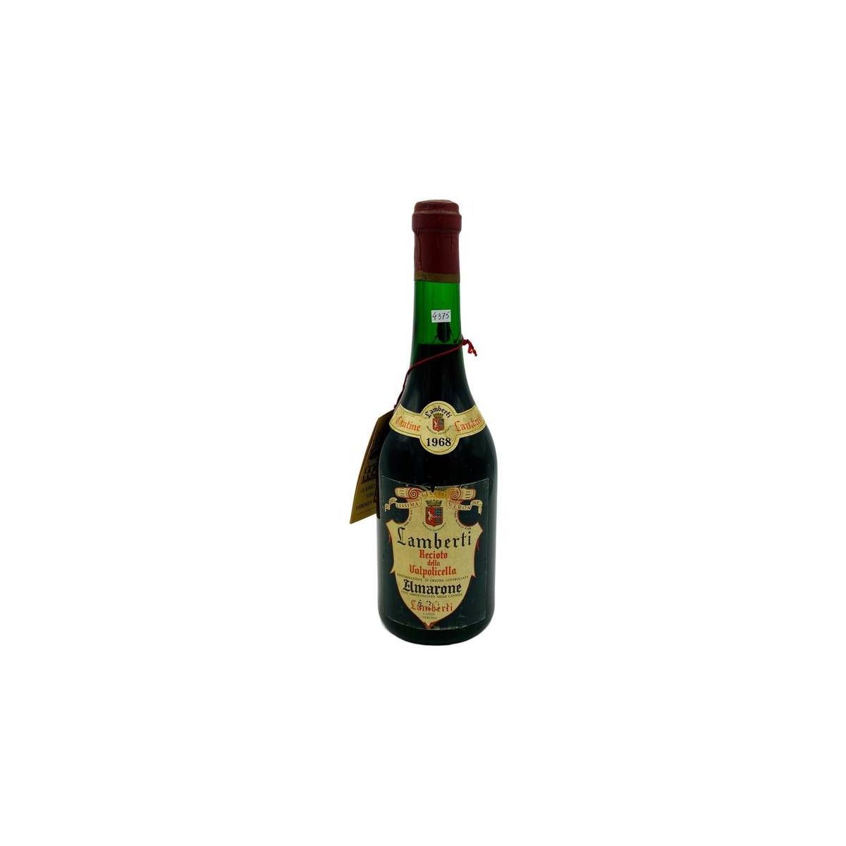 Vintage Bottle - Lamberti Amarone Recioto della Valpolicella DOC 1968 0,72 lt. - COD. 4375 - Enoteca Bevi Bene