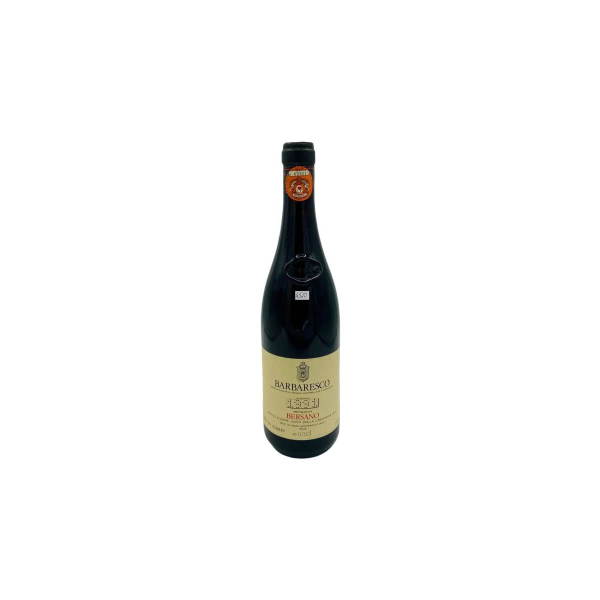 Vintage Bottle - Bersano Barbaresco DOCG 1991 0,75 lt. - COD. 4520 - Enoteca Bevi Bene