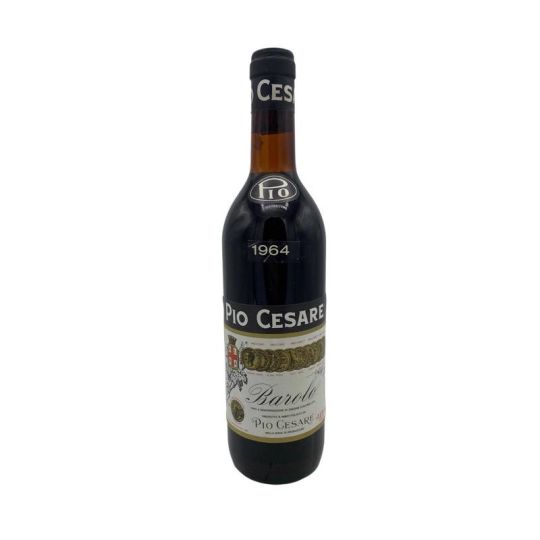 Vintage Bottle - Pio Cesare Barolo DOC 1964 0,72 lt. - COD. 4924/4929f - Enoteca Bevi Bene