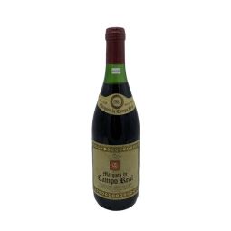 Vintage Bottle - Terres de l'ebre Vino Tinto Seleccionado Marques de Campo Real 1981 0,70 lt. - COD. 10004 - Enoteca Bevi Bene