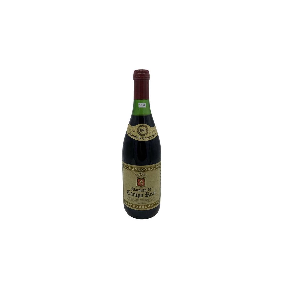 Vintage Bottle - Terres de l'ebre Vino Tinto Seleccionado Marques de Campo Real 1981 0,70 lt. - COD. 10004