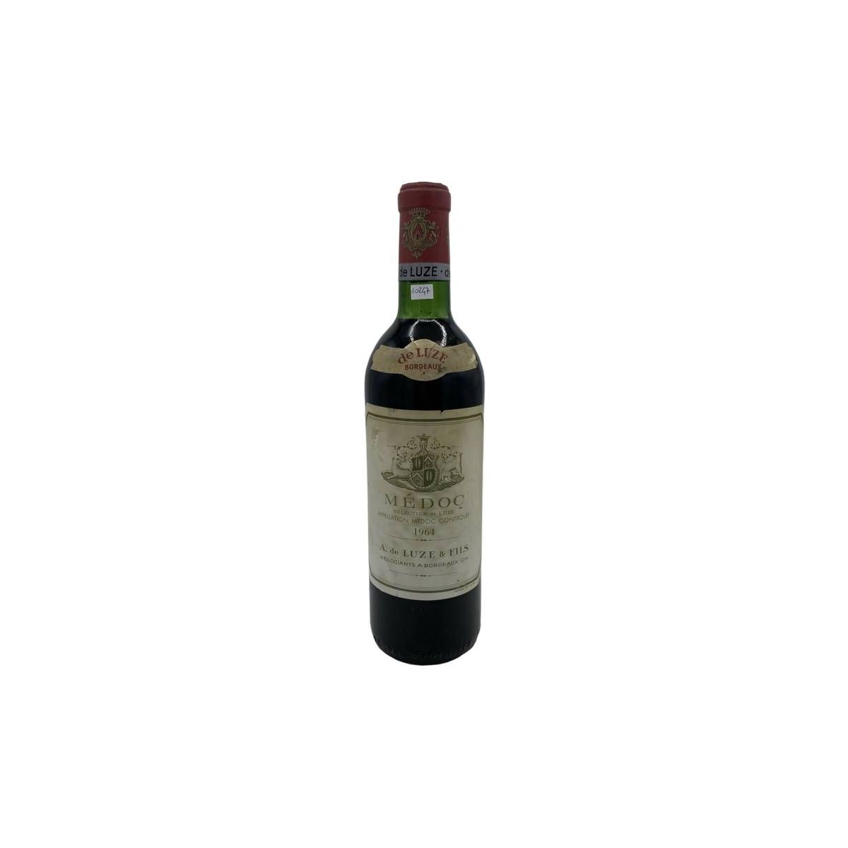 Vintage Bottle - A. De Luze et Fils Medoc Appelatio Medoc Controlee 1964 0,75 lt. - COD. 10247
