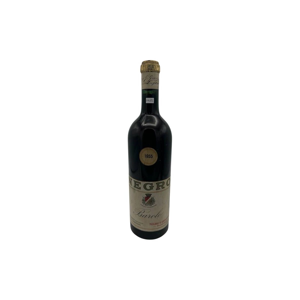 Vintage Bottle - Negro G.Giovenale Barolo 1955 0,70 lt. - COD. 11085 - Enoteca Bevi Bene