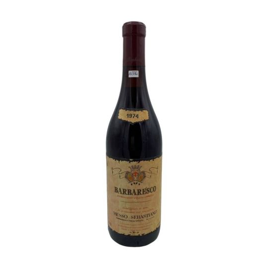 Vintage Bottle - Musso Sebastiano Barbaresco DOC 1974 0,75 lt. - COD. 10386 - Enoteca Bevi Bene