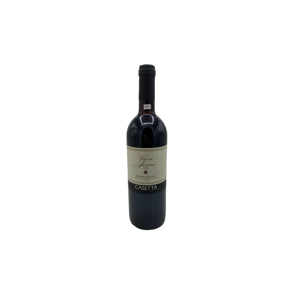 Vintage Bottle - F.lli Casetta Barbaresco DOCG "Vigna Ausario" 1988 0,75 lt. - COD. 10401 - Enoteca Bevi Bene
