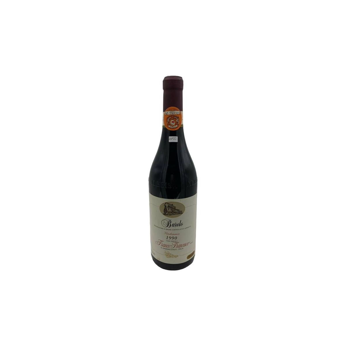 Vintage Bottle - Franco Francesco Barolo DOCG 1990 0,75 lt. - COD. 10522