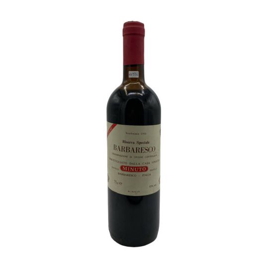 Vintage Bottle - Minuto Barbaresco Riserva Speciale 1980 0,75 lt. - COD. 10533 - Enoteca Bevi Bene
