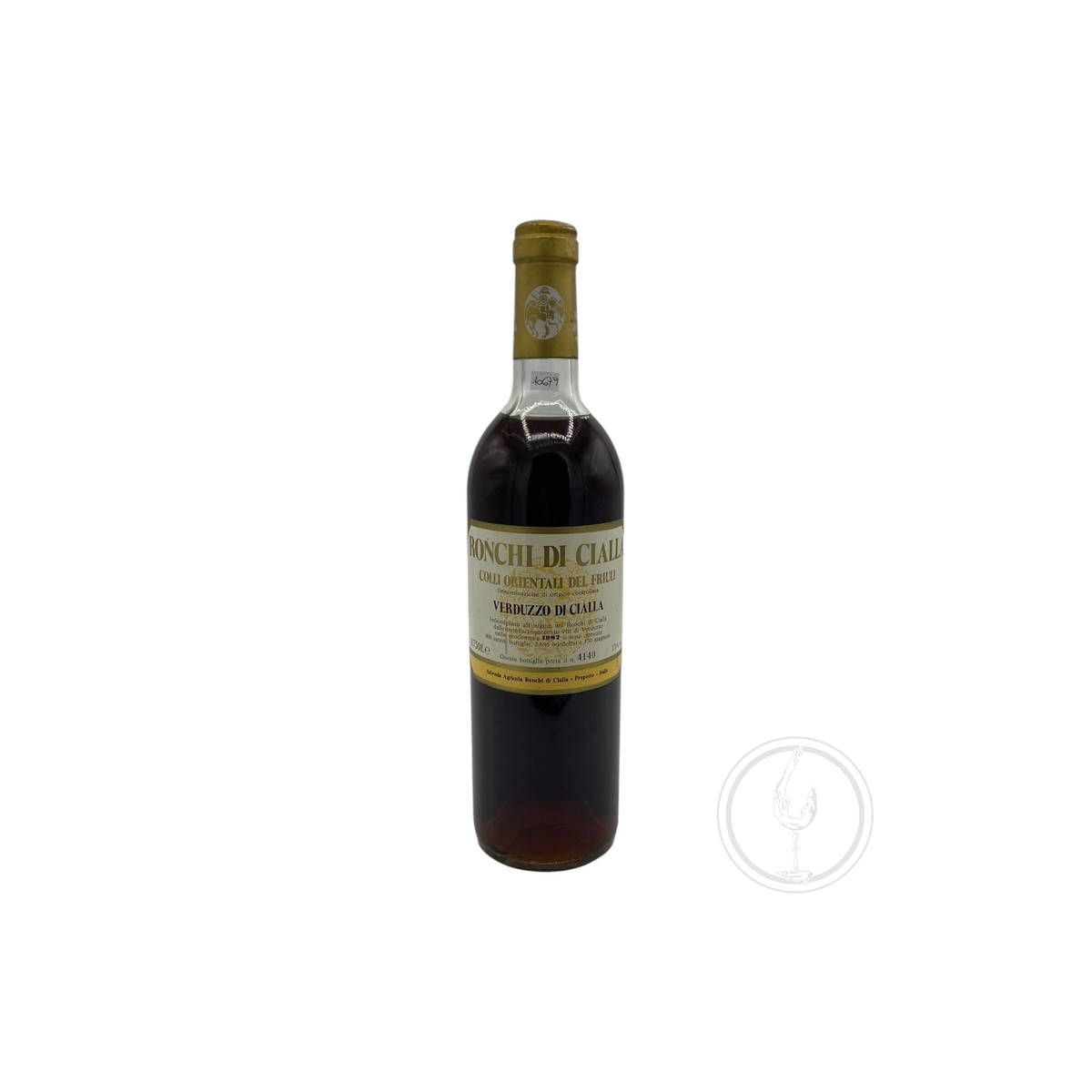 Vintage Bottle - Ronchi di Cialla Colli Orientali del Friuli DOC Verduzzo di Cialla 1987 0,75 lt. - COD. 10679 - Enoteca Bevi Bene
