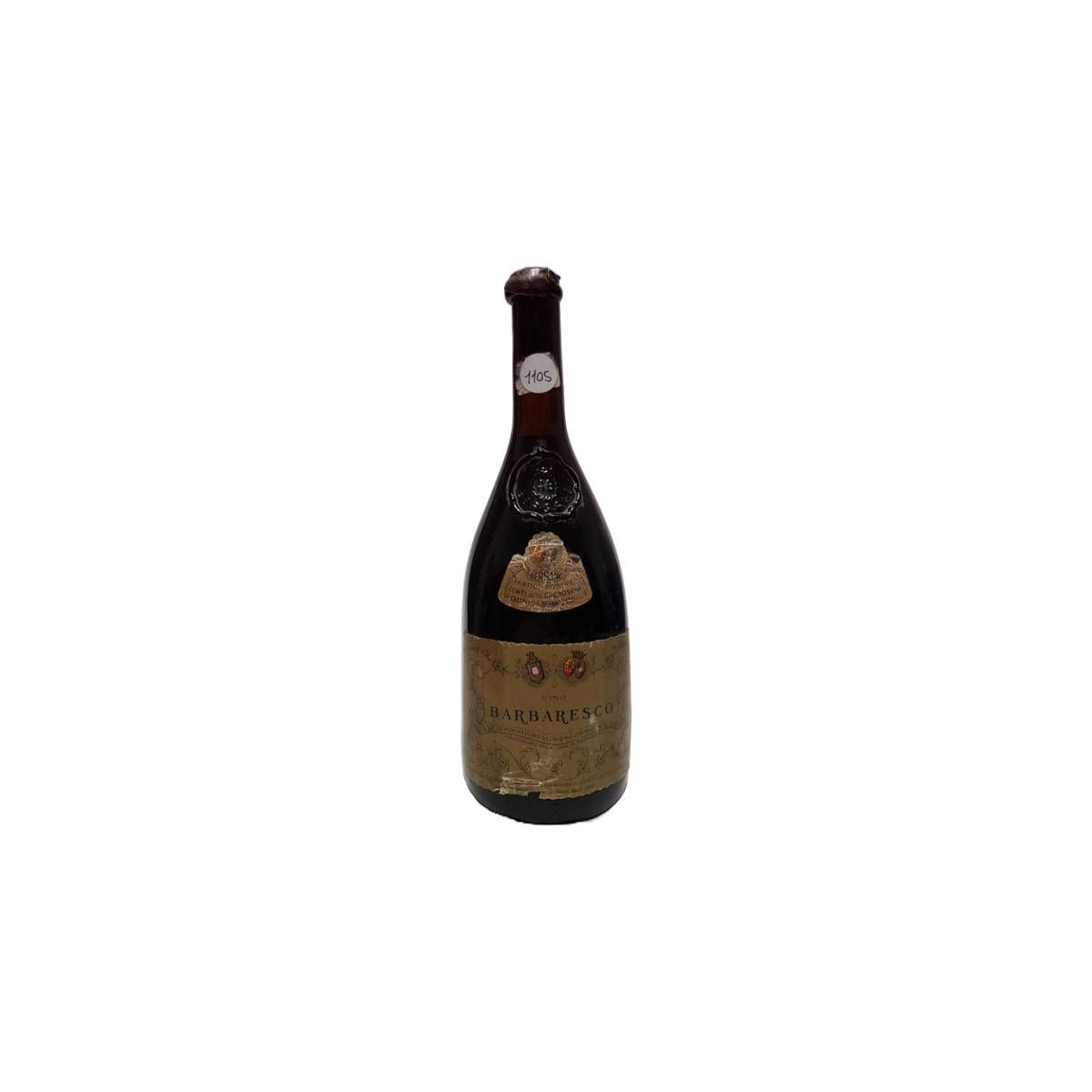 Vintage Bottle - Bersano Barbaresco DOC 1967 0,72 lt. - COD. 1105 - Enoteca Bevi Bene
