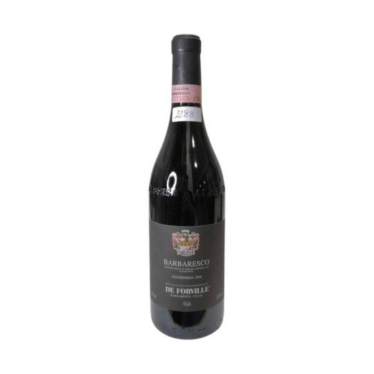 Vintage Bottle - De Forville Barbaresco DOCG 1998 0,75 lt. - COD. 2288 - Enoteca Bevi Bene