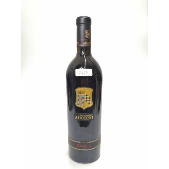 Vintage Bottle - Marchese Adorno Provincia di Pavia IGT "Rugla" 2003 0,75 lt. - COD. 2465 - Enoteca Bevi Bene
