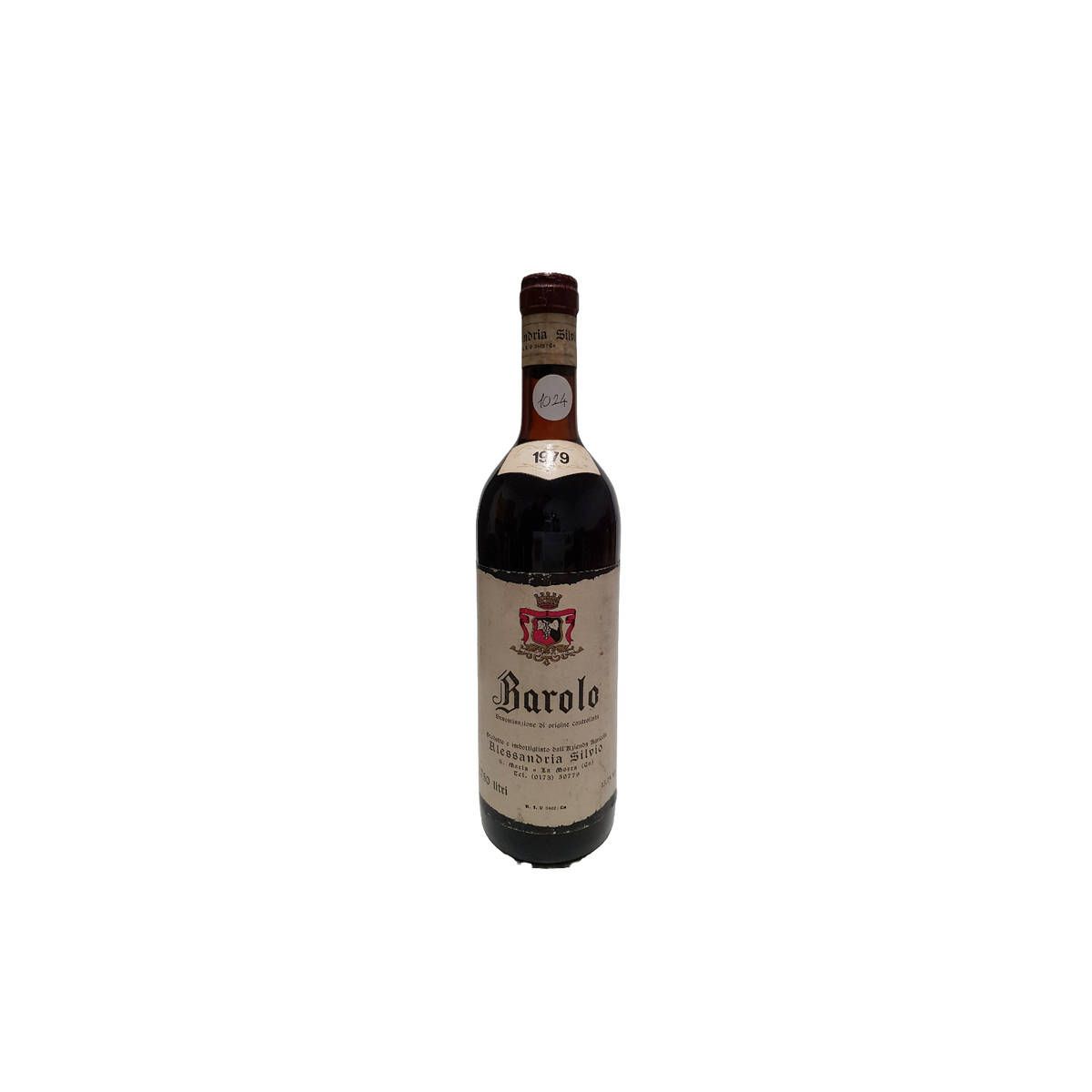 Vintage Bottle - Alessandria Silvio Barolo DOC 1979 0,75 lt. - COD. 1024 - Enoteca Bevi Bene