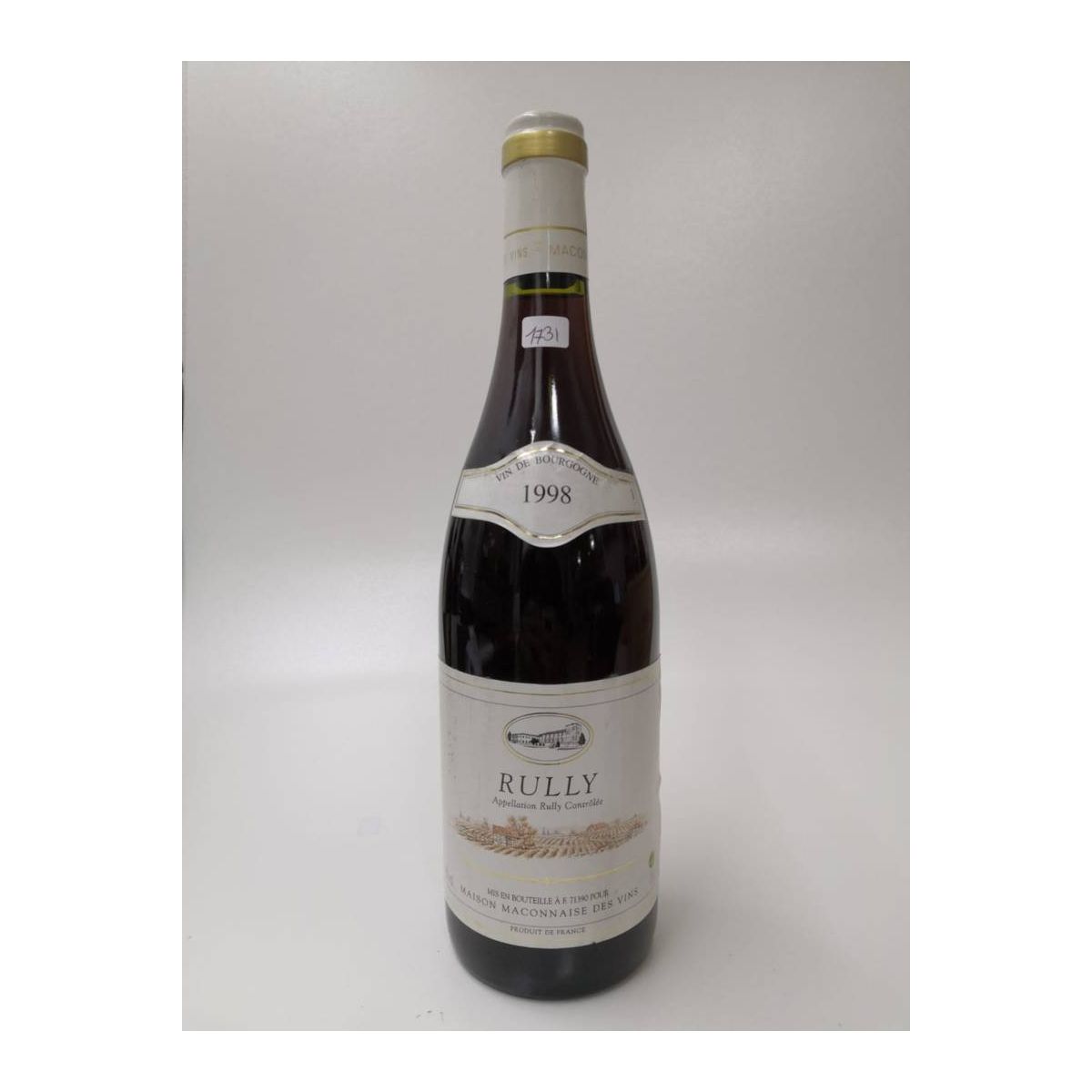 Vintage Bottle - Maison Maconnaise des Vins Rully 1998 0,75 lt. - COD. 1731 - Enoteca Bevi Bene