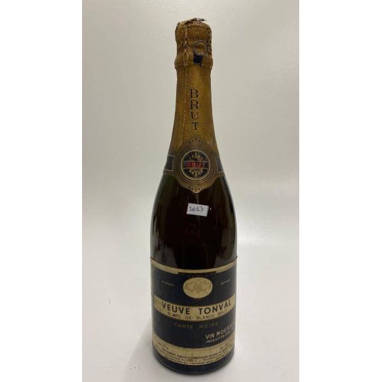 Vintage Bottle - Veuve Tonval Carte Noire Blanc de Blancs 0,77 lt. - COD. 1613 - Enoteca Bevi Bene