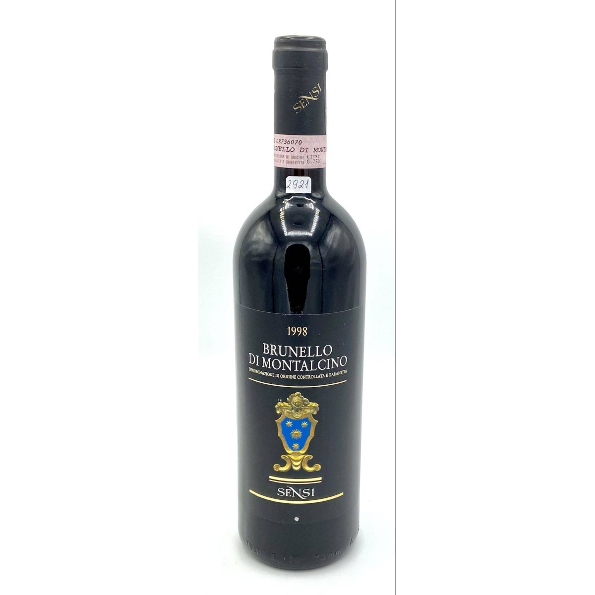 Vintage Bottle - Sensi Brunello di Montalcino DOCG 1998 0,75 lt. - COD. 2921 - Enoteca Bevi Bene