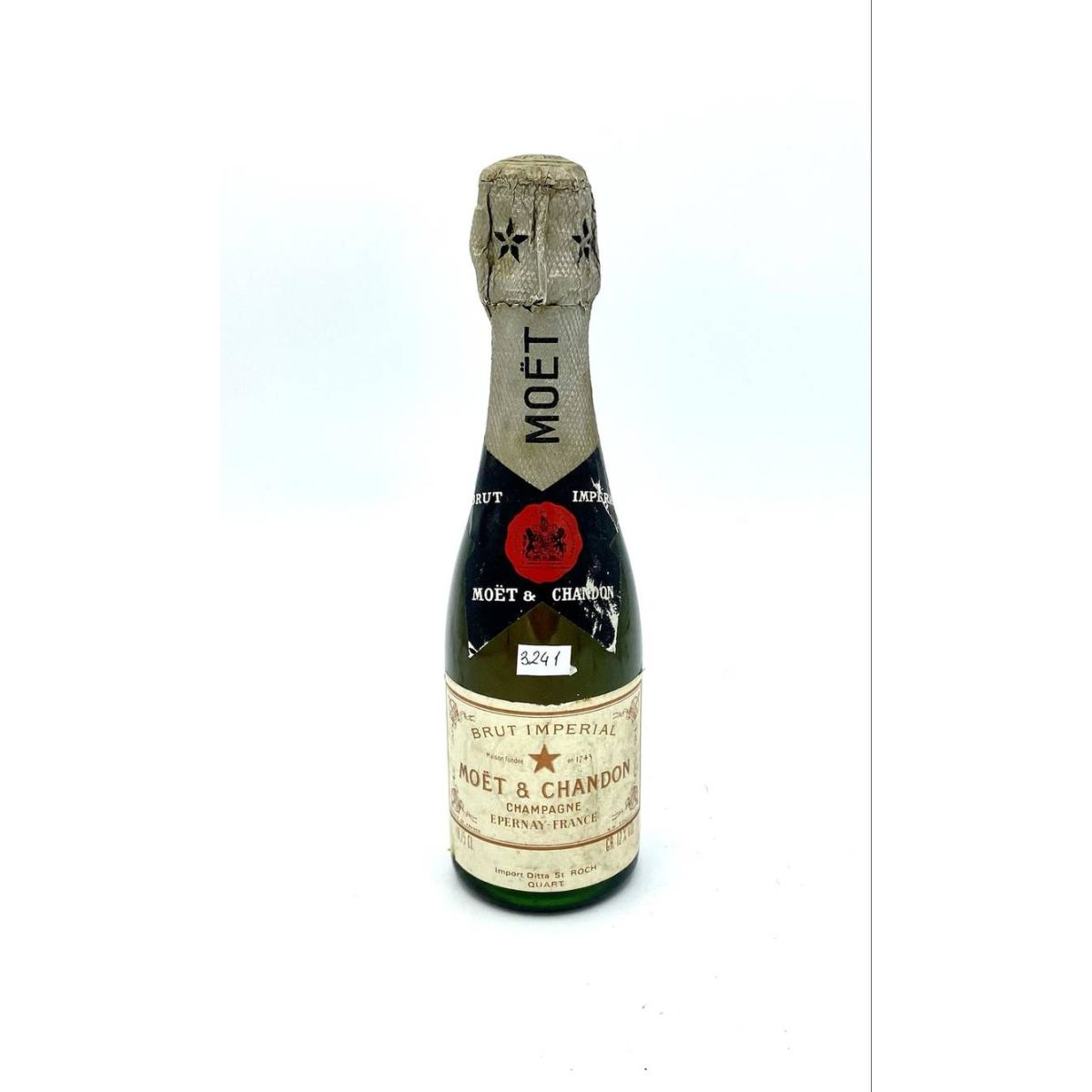 Vintage Bottle - Moet&amp;Chandon Champagne AOC Brut Imperial Vecchia Sboccatura 0,1875 lt. MIGNONETTE - COD. 3241 - Enoteca Bevi Bene