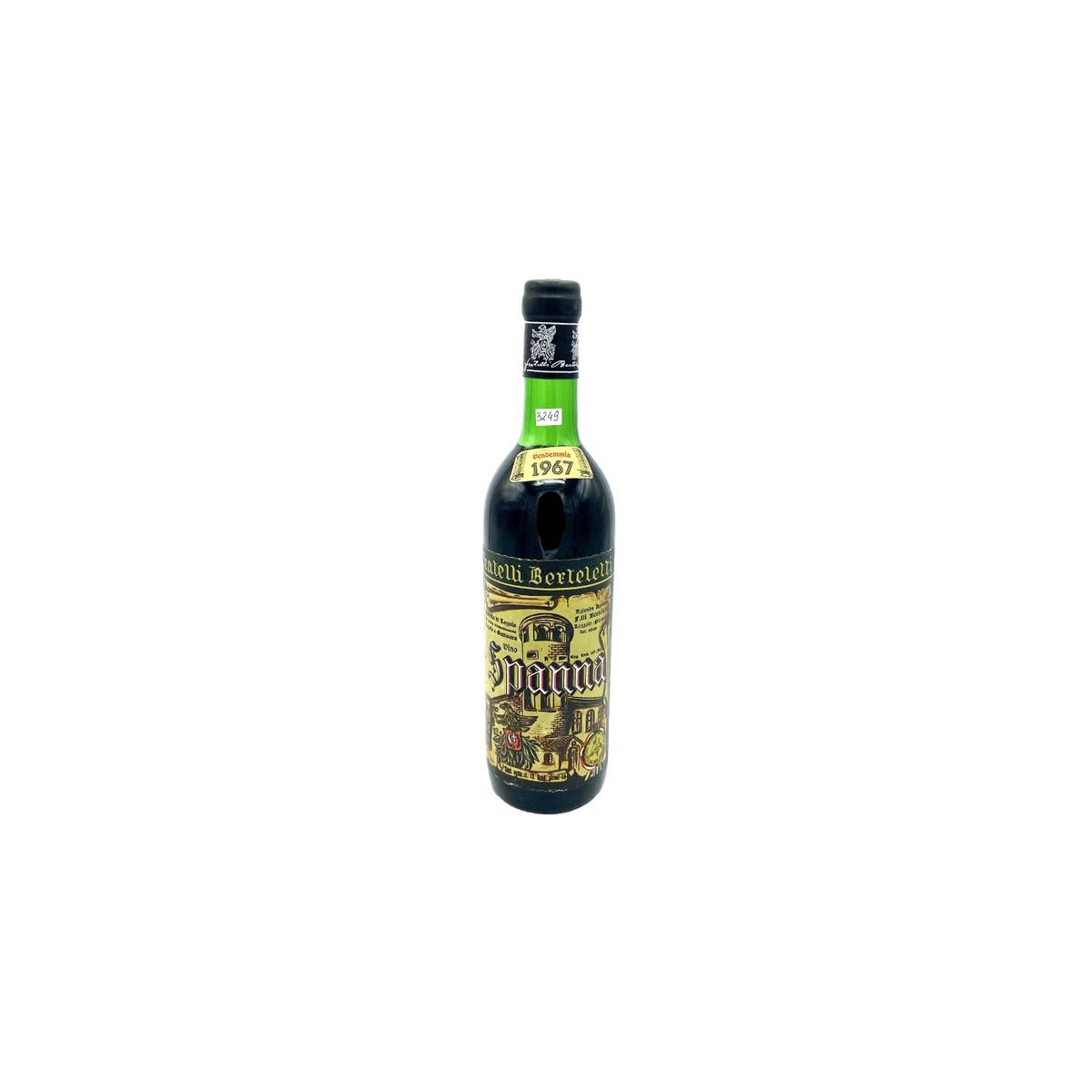 Vintage Bottle - Az. Agr. F.lli Berteletti Spanna 1967 0,72 lt. - COD. 3249
