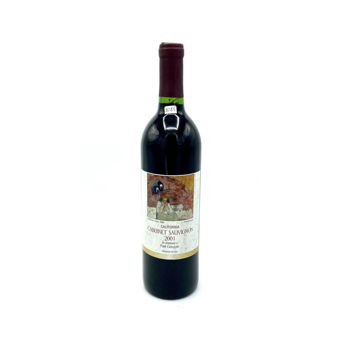 Vintage Bottle - Mountain Shadow Vineyards California Cabernet Sauvignon en Hommage a Paul Gauguin 2001 0,75 lt. - COD. 3085 - Enoteca Bevi 