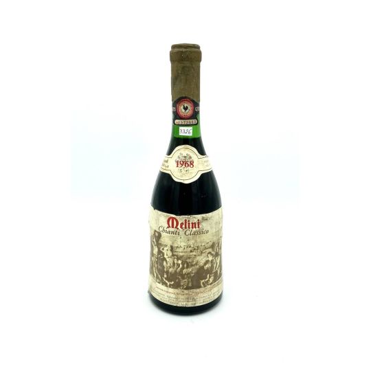 Vintage Bottle - Melini Chianti Classico DOC 1968 0,72 lt. - COD. 3326 - Enoteca Bevi Bene
