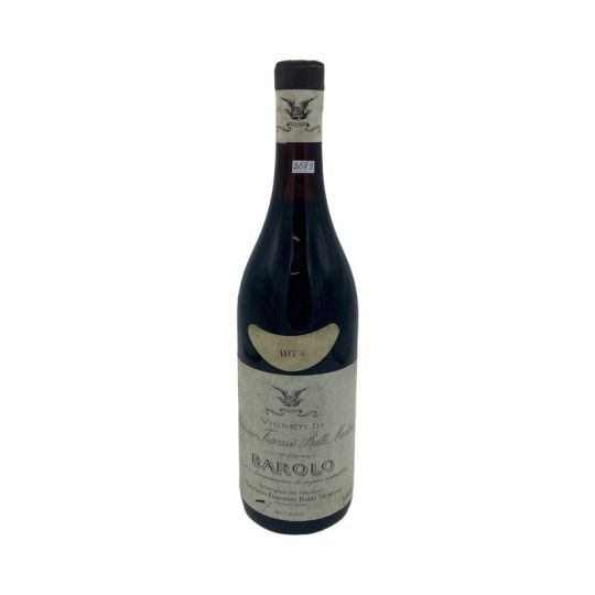 Vintage Bottle - Maurizio Fracassi Ratti Mentone Barolo DOC 1974 0,75 lt. - COD. 3573 - Enoteca Bevi Bene