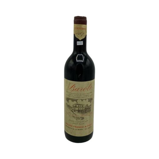 Vintage Bottle - Molino Franco &amp; Figli Barolo DOC 1967 0,72 lt. - COD. 3591 - Enoteca Bevi Bene