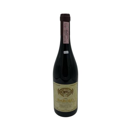 Vintage Bottle - Sobrero F. &amp; Figli Barolo DOCG 1999 0,75 lt. - COD. 3792 - Enoteca Bevi Bene