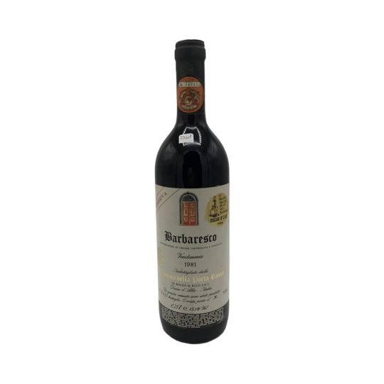 Vintage Bottle - Cantina della Porta Rossa Barbaresco Riserva DOCG 1981 0,75 lt. - COD. 3861 - Enoteca Bevi Bene