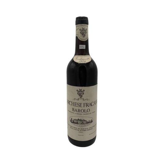 Vintage Bottle - Marchese Fracassi di Torre Rossano Barolo DOC 1974 0,72 lt. - COD. 3856 - Enoteca Bevi Bene