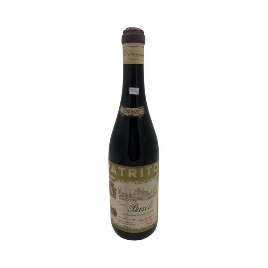 Vintage Bottle - Patrito Barolo DOC 1967 0,72 lt. - COD. 3852 - Enoteca Bevi Bene