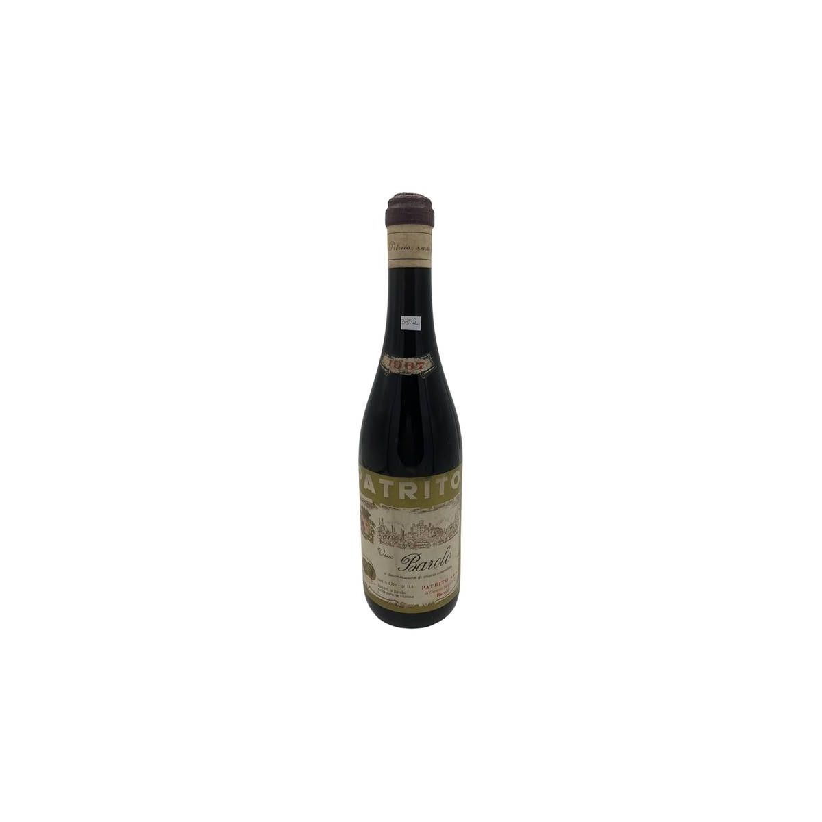 Vintage Bottle - Patrito Barolo DOC 1967 0,72 lt. - COD. 3852 - Enoteca Bevi Bene