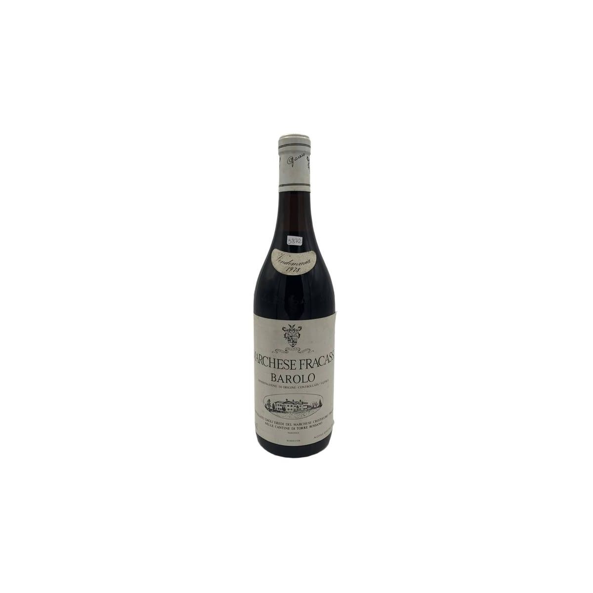 Vintage Bottle - Marchese Fracassi di Torre Rossano Barolo DOC 1978 0,75 lt. - COD. 3872 - Enoteca Bevi Bene