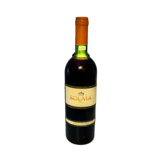 Vintage Bottle - Marchesi Antinori Vino da Tavola di Toscana Solaia 1987 0,75 lt. - COD. 4102 - Enoteca Bevi Bene