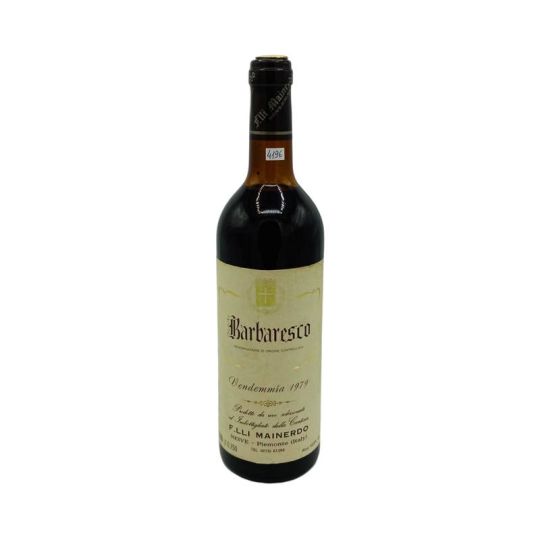 Vintage Bottle - F.lli Mainerdo Barbaresco DOC 1979 0,75 lt. - COD. 4196 - Enoteca Bevi Bene