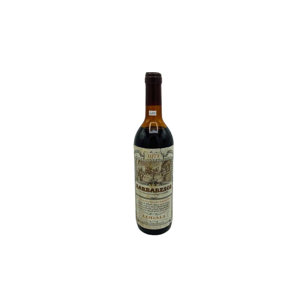 Vintage Bottle - Lodali Barbaresco DOC 1971 0,75 lt. - COD. 4200 - Enoteca Bevi Bene