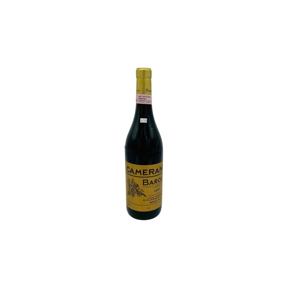 Vintage Bottle - G. Camerano Barolo DOCG 1999 0,75 lt. - COD. 4239