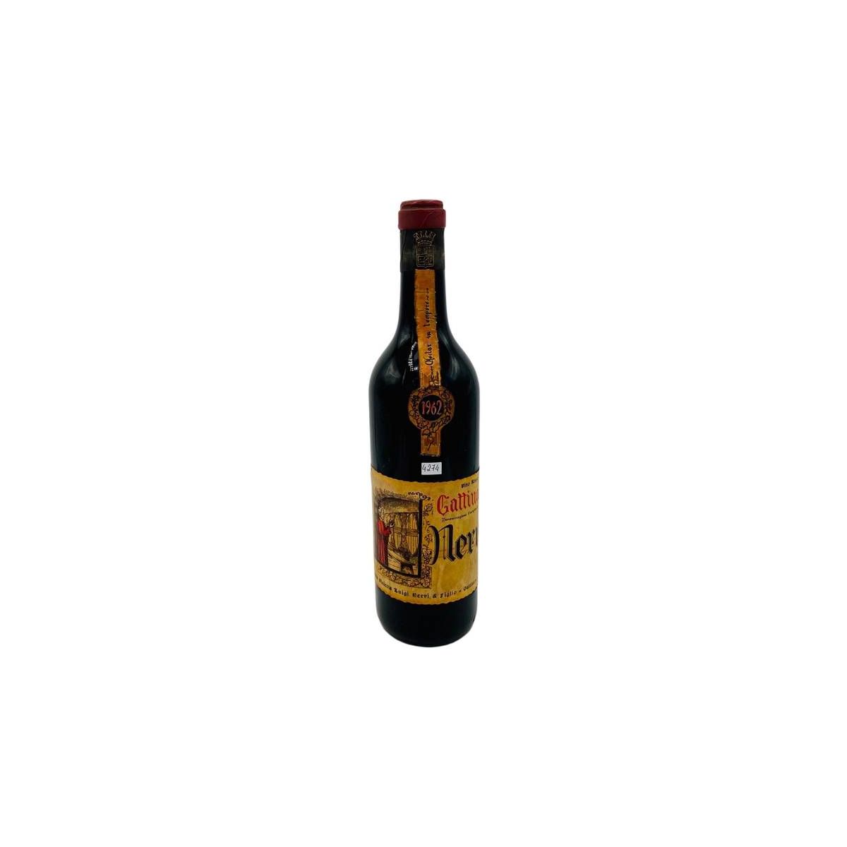 Vintage Bottle - Luigi Nervi Gattinara Spanna 1962 0,70 lt. - COD. 4274 - Enoteca Bevi Bene